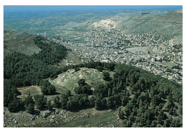 MUNTELE GARIZIM ŞI MUNTELE EBAL- Isus Te Iubeste-mount_gerizim_mount_ebal