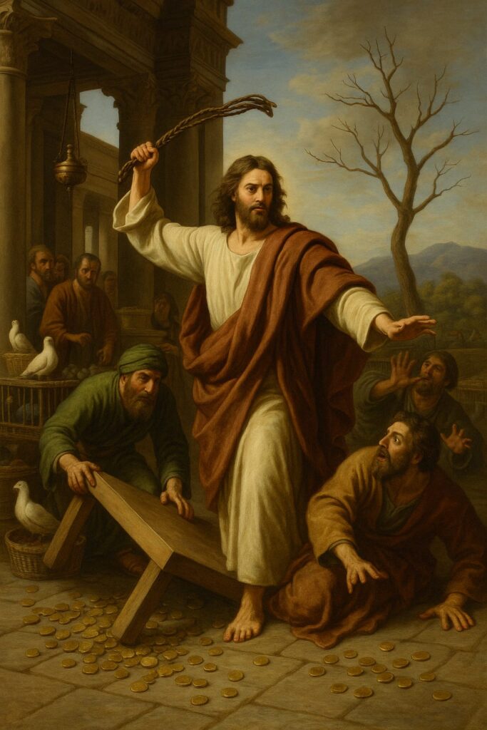 LUNEA MARE – ZIUA CURĂȚIRII TEMPLULUI ȘI BLESTEMULUI SMOCHINULUI