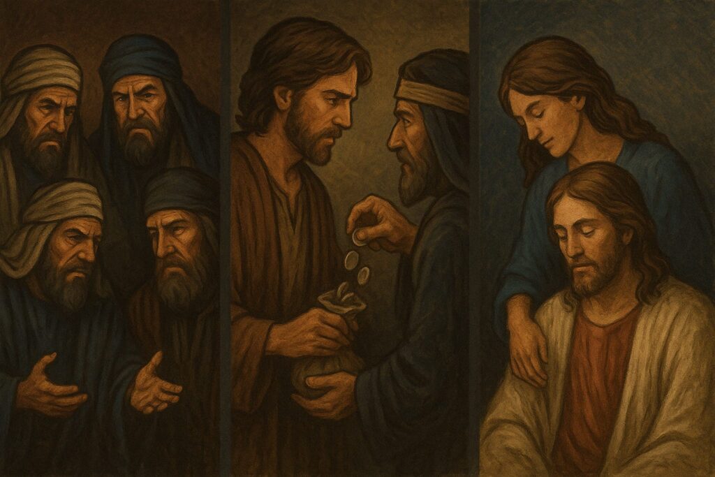 MIERCUREA MARE – ZIUA TĂCERII LUI ISUS ȘI TRĂDAREA LUI IUDA