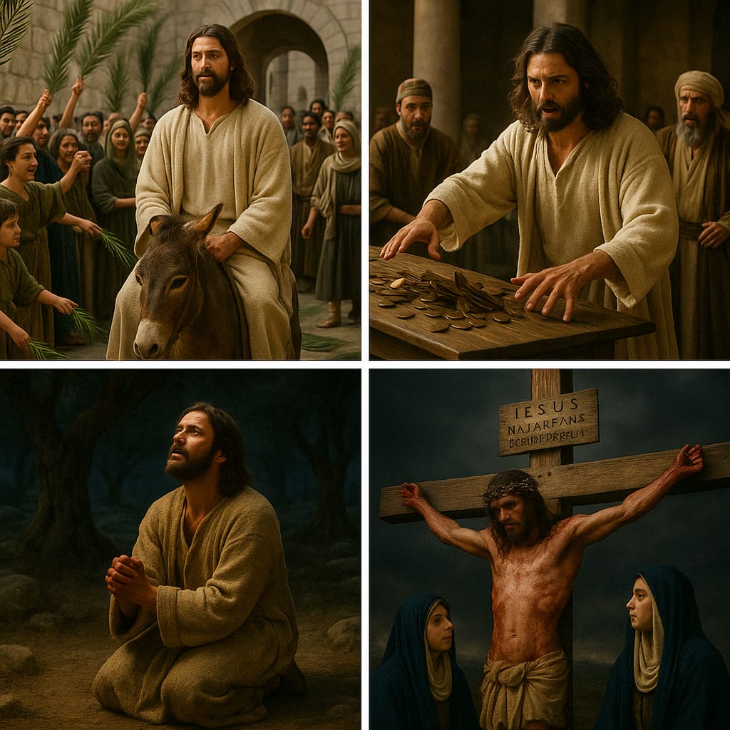 SĂPTĂMÂNA MARE – CRONOLOGIE BIBLICĂ COMPLETĂ