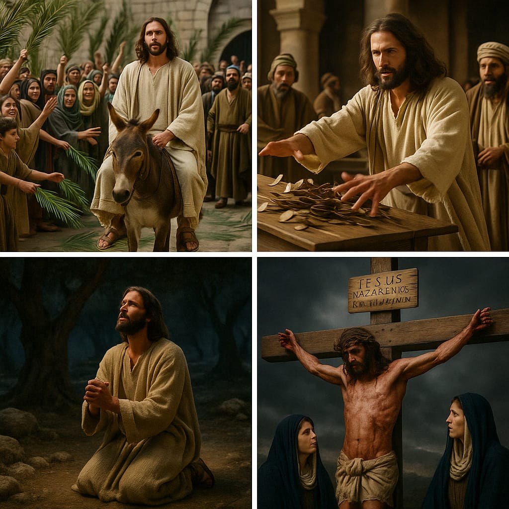 SĂPTĂMÂNA MARE – CRONOLOGIE BIBLICĂ COMPLETĂ